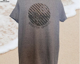 Boater Brand Palm Tree Design T-Shirt / Tee