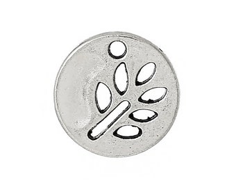 5 X Tibetan Silver /"LIFES A BEACH/" OVAL DISC 30mm x 26mm Charms Pendants
