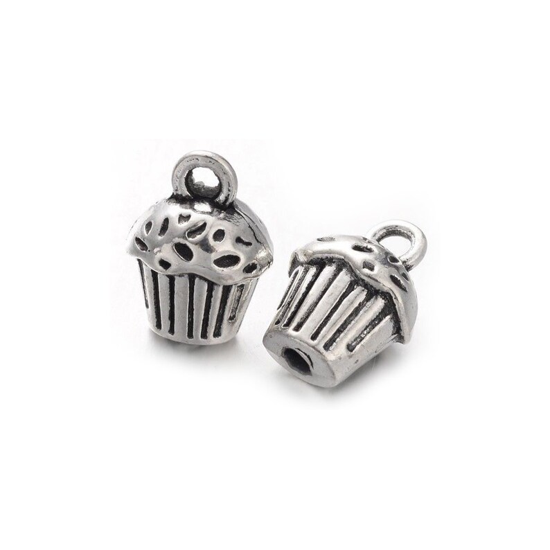5pcs Backpack Charm Tibetan Silver Bead Finding Jewellery Making 16x16mm 5pcs Backpack Charm Tibetan Silver Bead Finding Jewellery Making 16x16mm