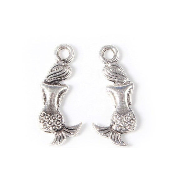 20 Stück Tibetischen Silber Engelsflügel Charm Anhänger Schmuckherstellung