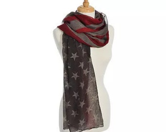 Kids Scarf Flag of Ghana Lightweight Long Scarf Shawl Warps