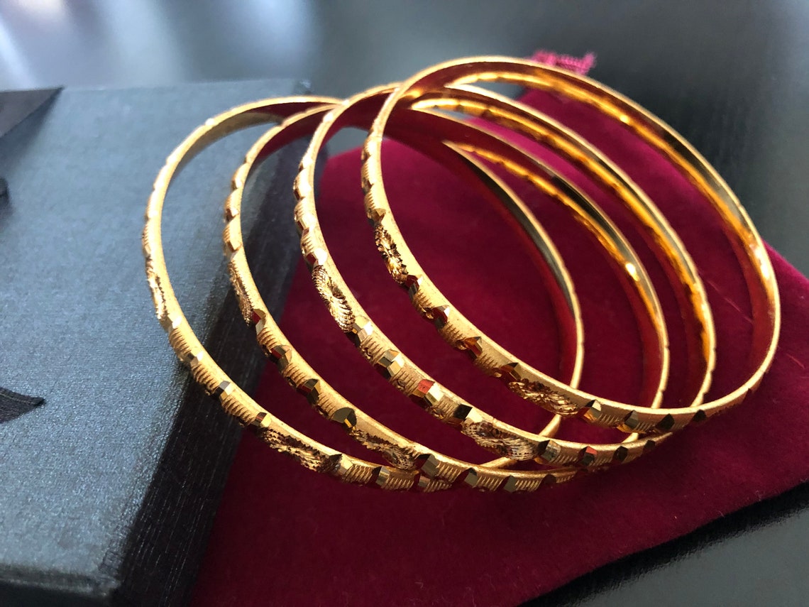 Urban Lipi Gold Plated Indian Chori Bracelets Cuff Women's Etsy