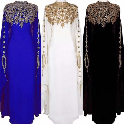 Urban Lipi Kaftan Abaya Long Wedding 