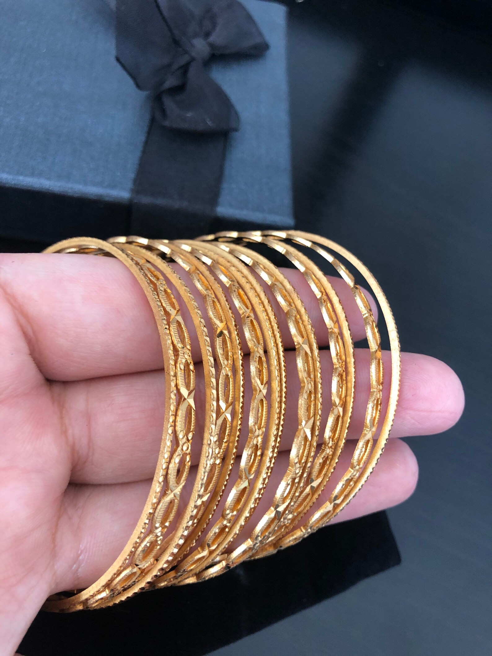 12pcs Gold Plated Bracelets Chori Desi Indian fashion jewelry Etsy