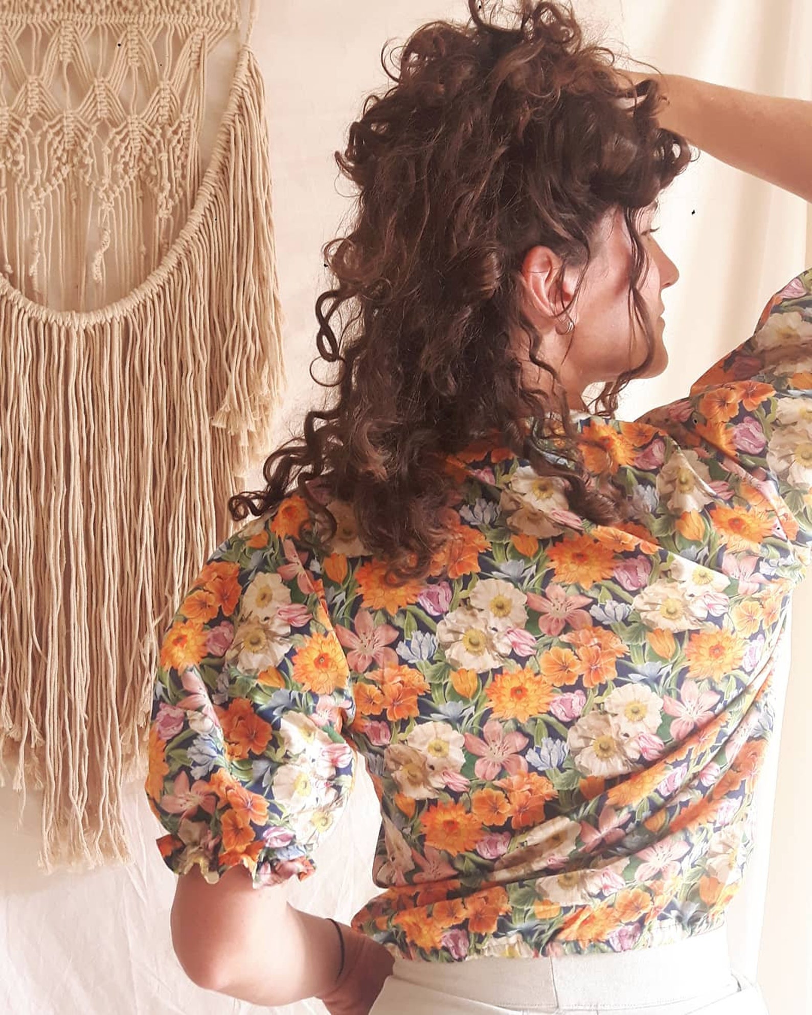 Chemisiers femme - FROXWi - élégants en dentelle - col en V - manches