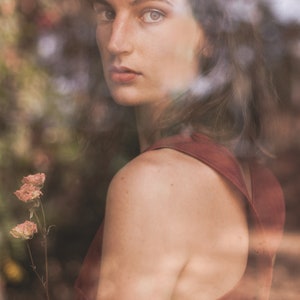 KORENBLOEM. Naaipatroon, originele top gekruist in de rug - beginnersniveau - FRANCAIS / ENGELS afbeelding 4