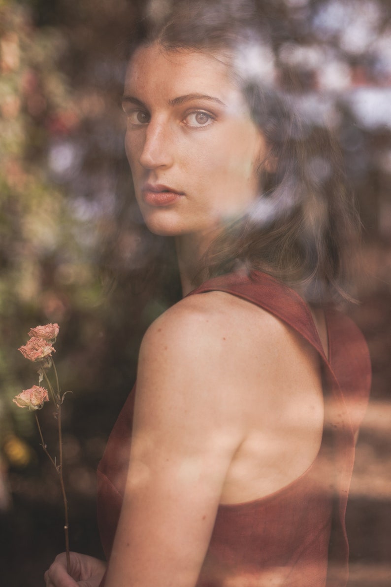 KORENBLOEM. Naaipatroon, originele top gekruist in de rug - beginnersniveau - FRANCAIS / ENGELS afbeelding 4