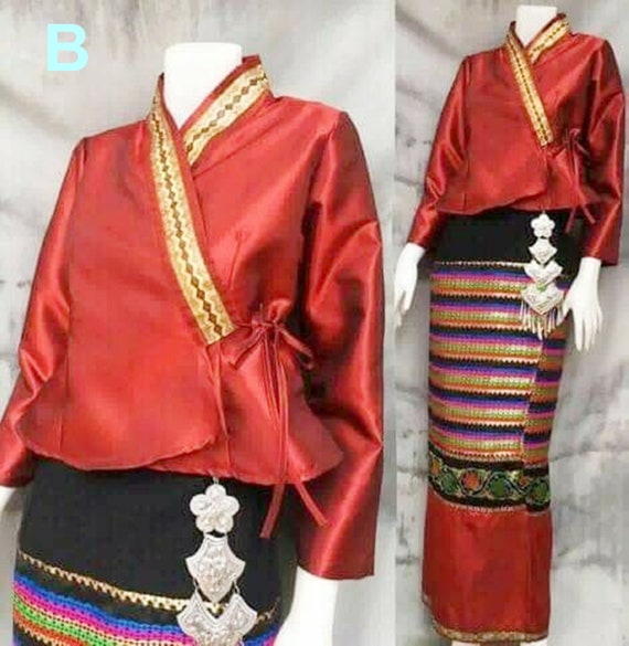 shirt with traditional skirt