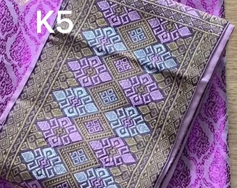 ちゃんすだあーさま専用LAO TEXTILES Pabiang Shoulder Cloth Lao Silk Sabai Sash Thai Lao