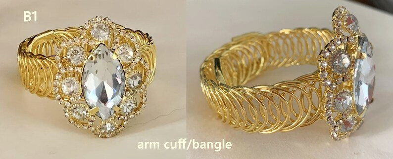Thai Arm Cuff, Traditional Khmer Dress Accessory, Ancient Jewelry image 6