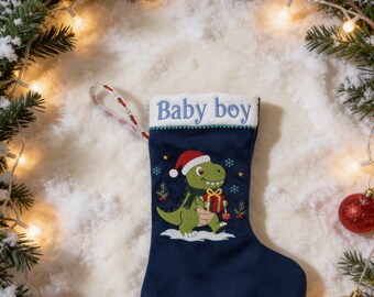Personalisierter Weihnachtsstrumpf, Weihnachtsdekoration