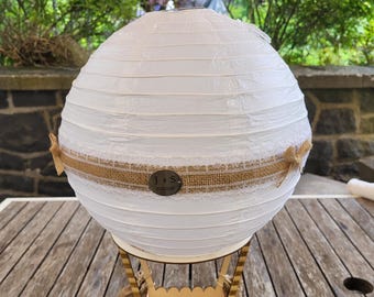 Wedding gift, hot air balloon money gift, large hot air balloon gift for the bride and groom, anniversary gift