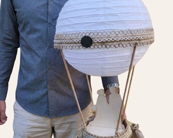 Hot air balloon wedding gift, money gift hot air balloon, wedding gift for the bride and groom