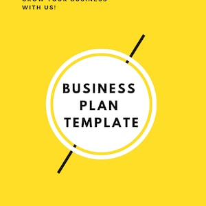 Business Plan Template, Start up Business Plan, Start Up, Investor Plan, Printable Project Plan, Instant Download, Small Business, Example