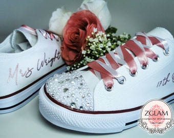 converse bridal trainers