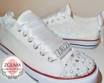etsy wedding converse