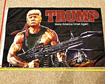 Donald Trump versandkostenfrei 3 x 5' Flagge Bazooka machen Amerika große 2020