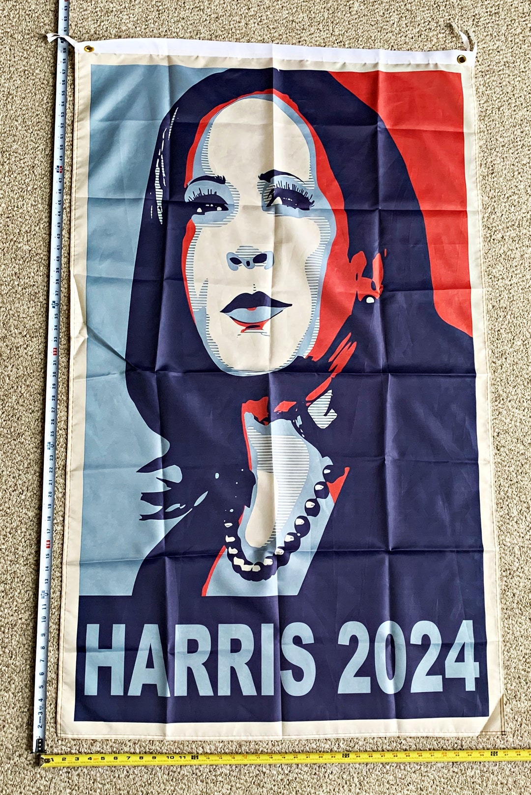 Kamala Harris Flag FREE SHIPPING Biden Rainbow for the People Etsy
