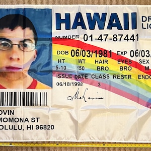 Beer Flag FREE SHIPPING McLovin Hawaii Milfs Black Mom Dad Bod College Dorm Women Busch Light Bud Claw Twisted Trump Sign Poster 3x5'
