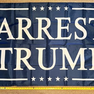 Trump For Prison Flag FREE SHIPPING Arrest Trump Blue Trump Sucks Remove Trump Biden Clinton Trump Democrats For Prison Poster Sign 3x5&#39;