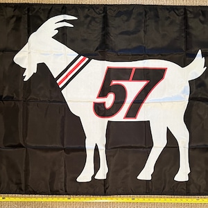 Kyle Larson Flag FREE SHIPPING Goat #57 B Earnhardt Racing Dirt Racing World of Outlaws Sprint Car Nascar Dale Jr. #57 Poster Sign USA 3x5&#39;