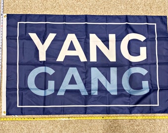 Andrew Yang FREE SHIPPING Yang Gang 2020 Biden Poster Sign 3x5'