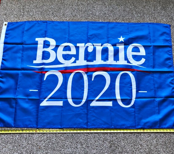 JOE BIDEN FLAG *FREE SHIP USA SELLER!* Bernie Sanders Blue Face Poster Sign 3x5/'