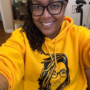 Loc&#39;d and DOPE Hoodie, Loc Hoodie, Locd Hoodie, Loc Women, Locd Shirt, Loc Life Hoodie,Locd Up Hoodie For Women,Loc Queen, Black Girl Hoodie