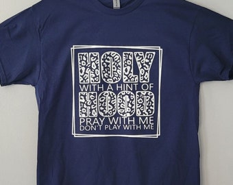 Holy/Hood Tshirt, Christian Shirt, Bible Verse T-Shirt, Religious Outfit, Faith T Shirt, Christian Graphic Tees, Faith Shirt, Christian Gift