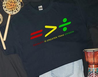 Equality Is Greater Tshirt, Do It For The Culture Shirt, Black Culture Shirt, Black History Shirt, Black Empowerment Tshirt, Black Pride Tee