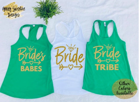 Bride Tribe Bachelorette Shirts Bachelorette Party Shirt Etsy