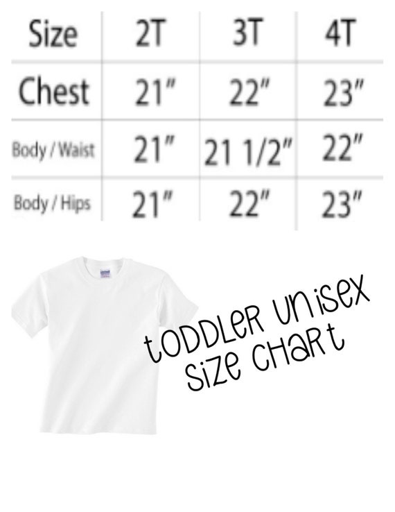 Waist Gang Size Chart