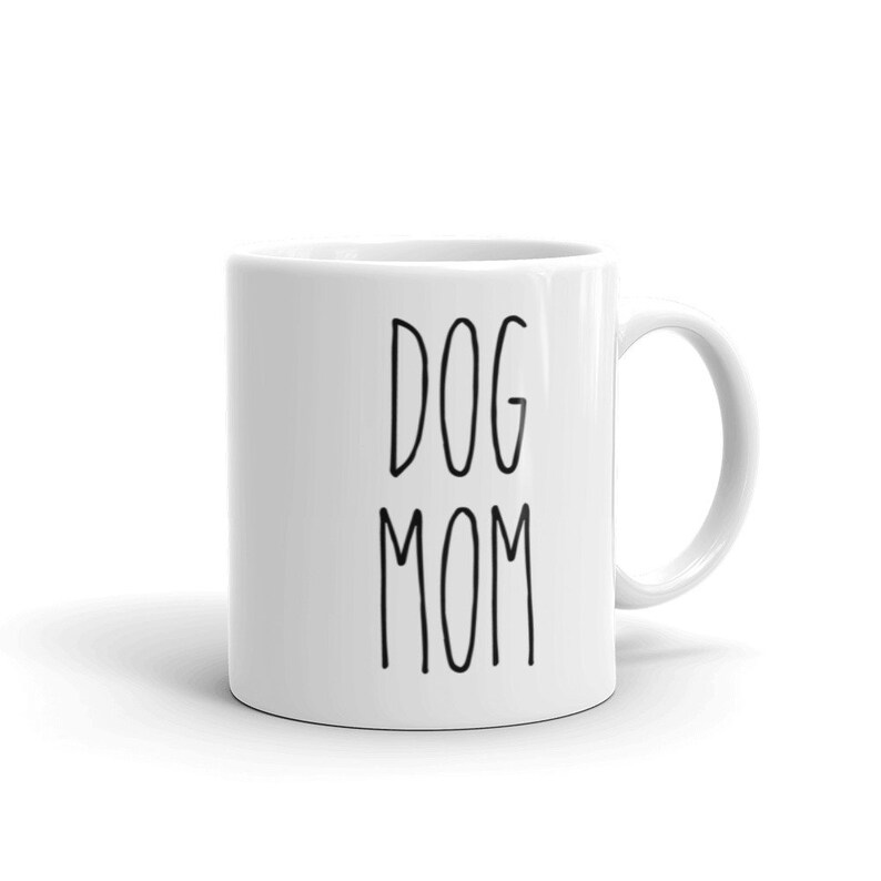 rae dunn dog mom coffee cup