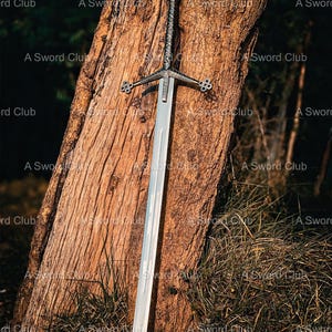Handmade Scottish Claymore Sword: J2 Steel Highland Medieval Sword Christmas gift for Boyfriend