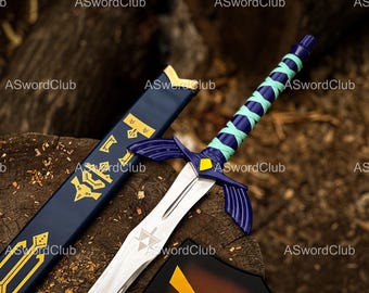 Legend of Zelda Sword Handmade Twilight Princess Master Fantasy Sword Replica Christmas gift