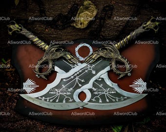 God Of War Blades of Chaos Metal, Kratos Cosplay, Wall Decor, Birthday & Anniversary Gift