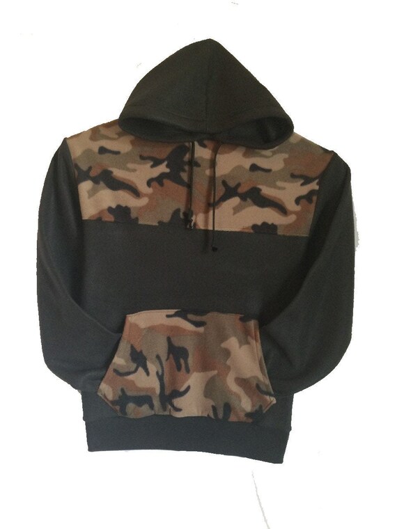 black camouflage sweatshirt