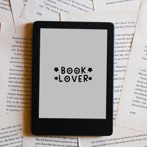 Book Lover / Book Kindle Screen Saver / Digital Download / Wallpapers For Kindle / Kindle Paperwhite Cover / Trendy Kindle Lock Screens /
