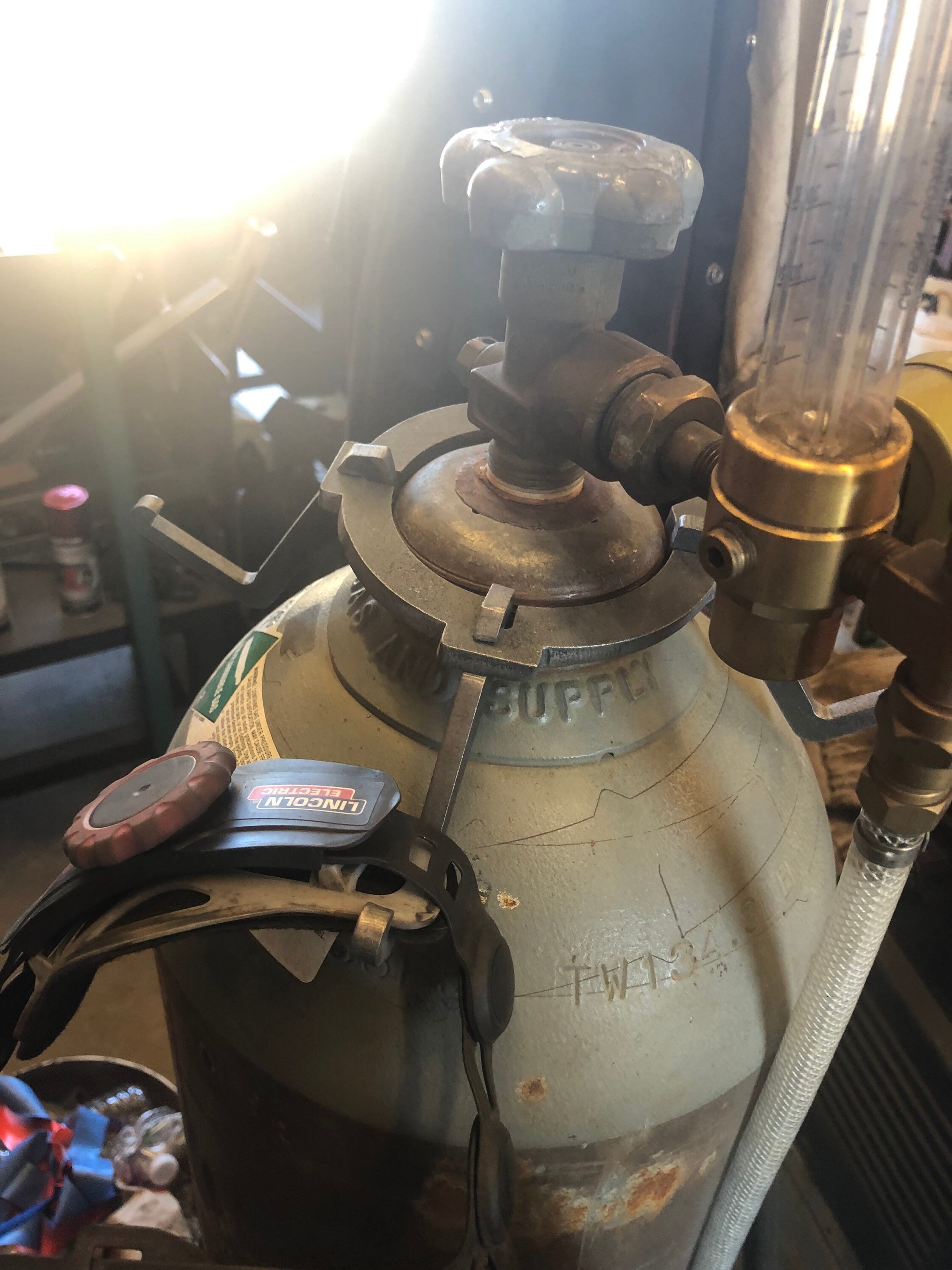 Welding Bottle 4 Hook Organizer Etsy