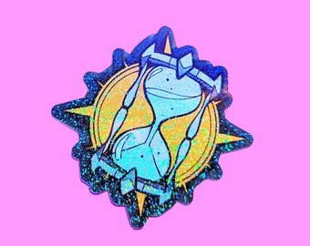 Mythic Plus Sticker | Glitter Sticker | M+ | Warcraft