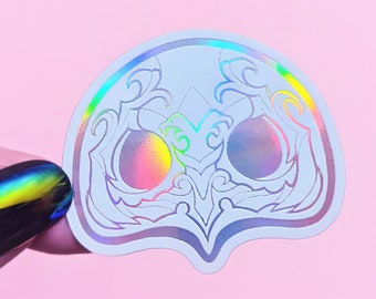 Re-STOCKED Unsundered Ascian Mask (holo sticker) | FFXIV | Endwalker