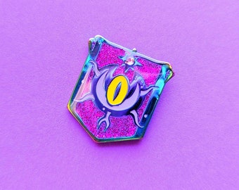 Darkmoon Faire Pennant Enamel Pin | MMO | Glow-In-The-Dark