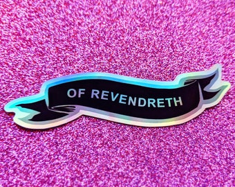 Revendreth Sticker (holographic) | Venthyr | Vampire | Gothic | Gaming | Warcraft