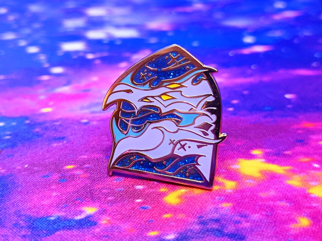 Void Dragonflight Enamel Pin Dragon Corrupted Fantasy Pin Warcraft Etsy