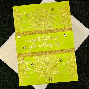Wedding congratulations card | handmade cards | wedding day greeting cards | Indian wedding card | burgundy gold | mandala