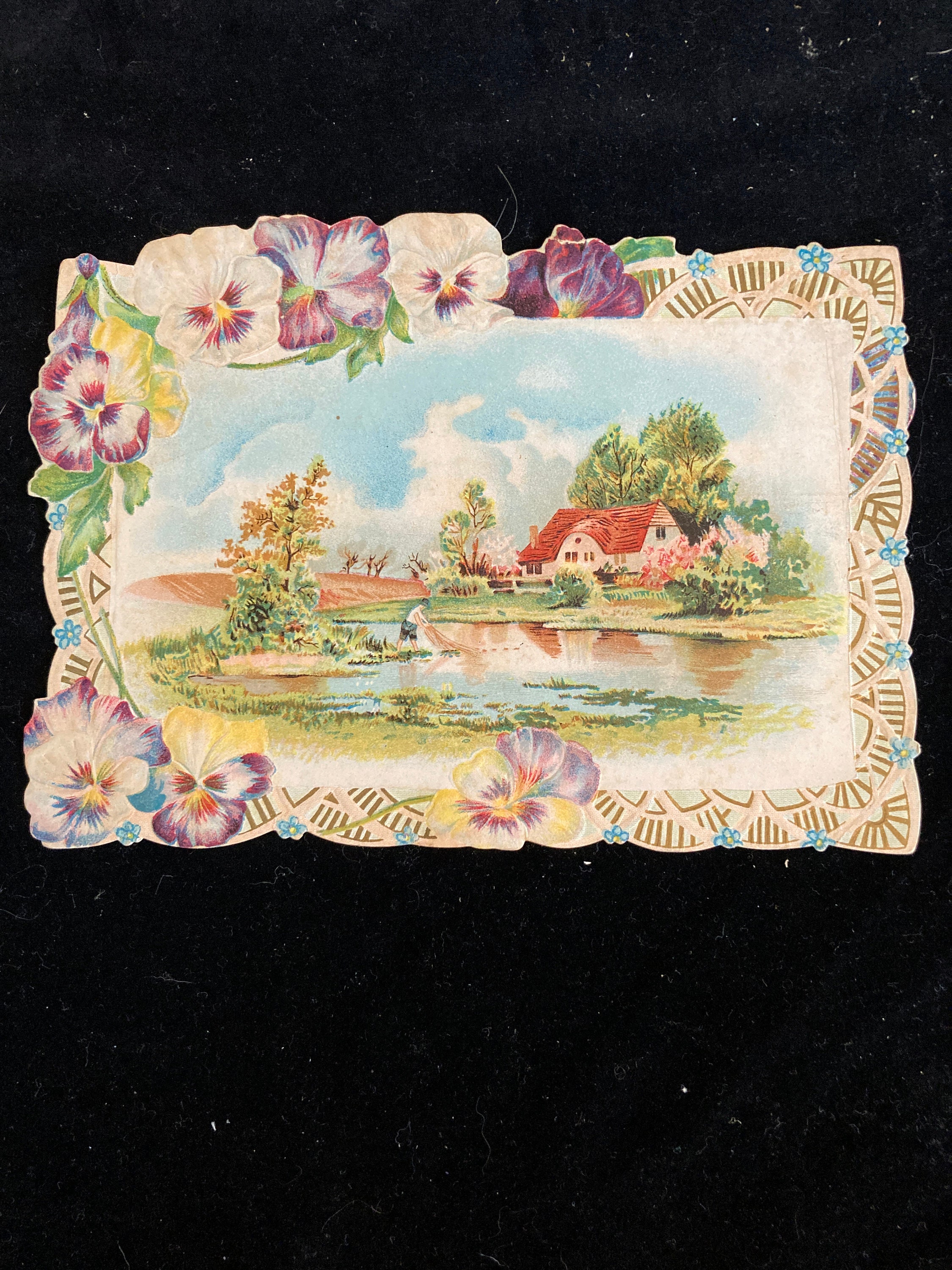 Early 20th Century Greeting Card M 160 Etsy.de