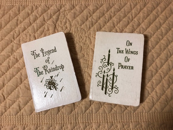 The Legend Of The Raindrop On The Wings Of Prayer Miniature Etsy