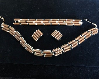 Vintage Charel Thermoset Lucite Jewelry Set