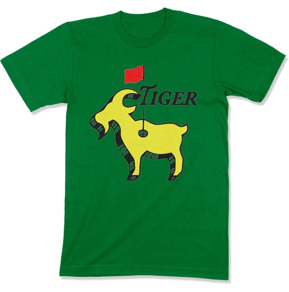 tiger woods goat shirt