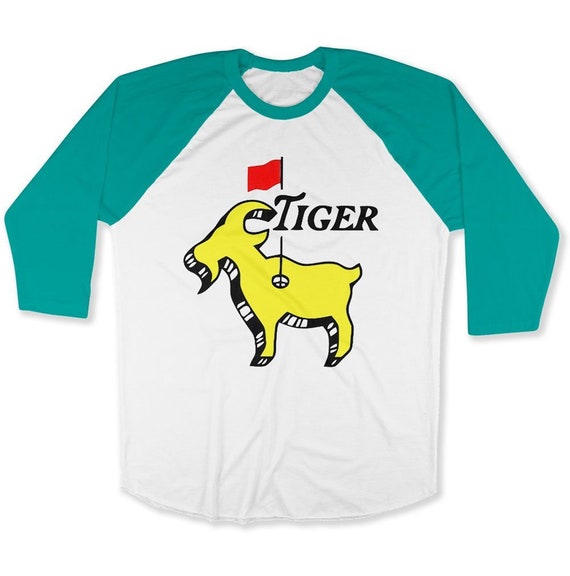 tiger woods masters goat shirt